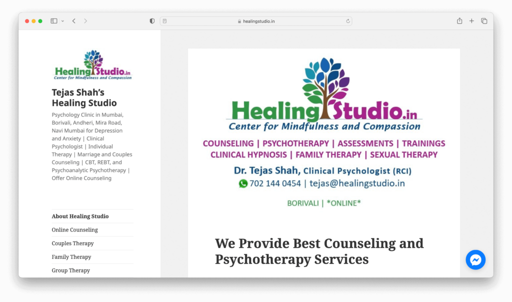 Healing Studio - Mental Health Support Groups in India