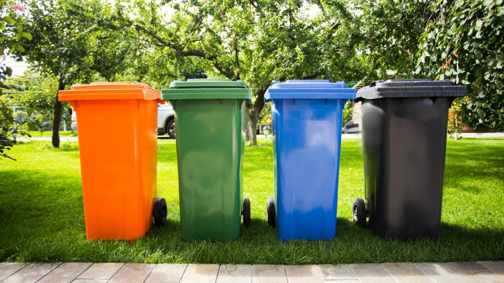 Seperate and recycle your waste.